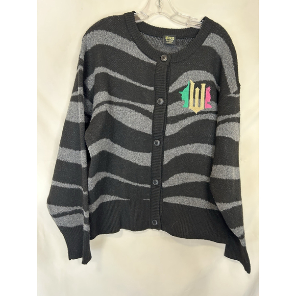 Wicked Sweaters - Wicked the Movie Paul Tazewell Collection Glinda Elphaba Cardigan Sweater XL